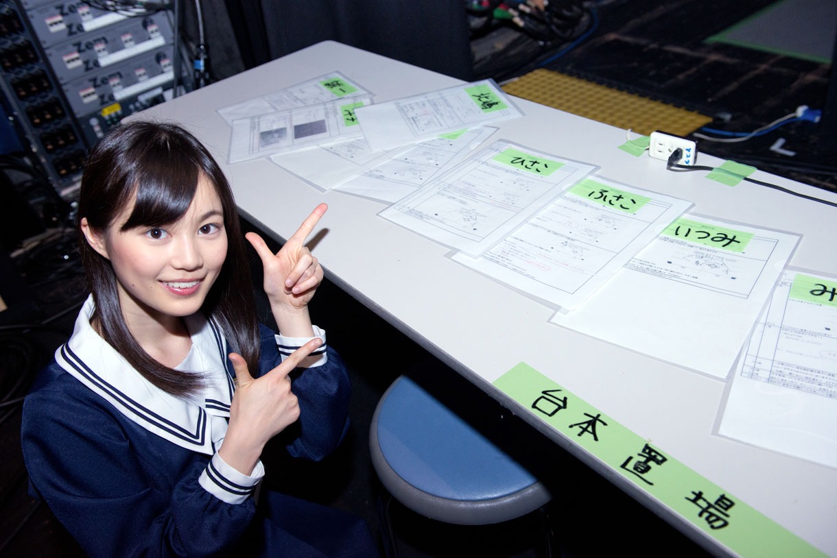 10役に選ばれたメンバーに渡される台本。役ごとに違った台本が用意されている。