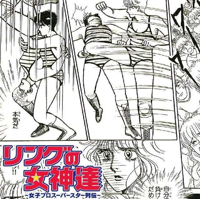 V.A.「リングの女神達～女子プロスーパースター列伝～」ジャケット