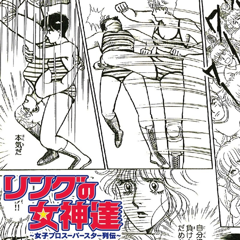 V.A.「リングの女神達～女子プロスーパースター列伝～」ジャケット