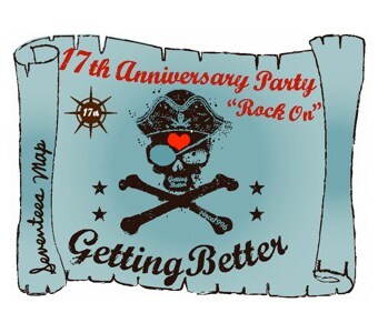 「Getting Better～17th Anniversary Party "ROCK ON"～」ロゴ