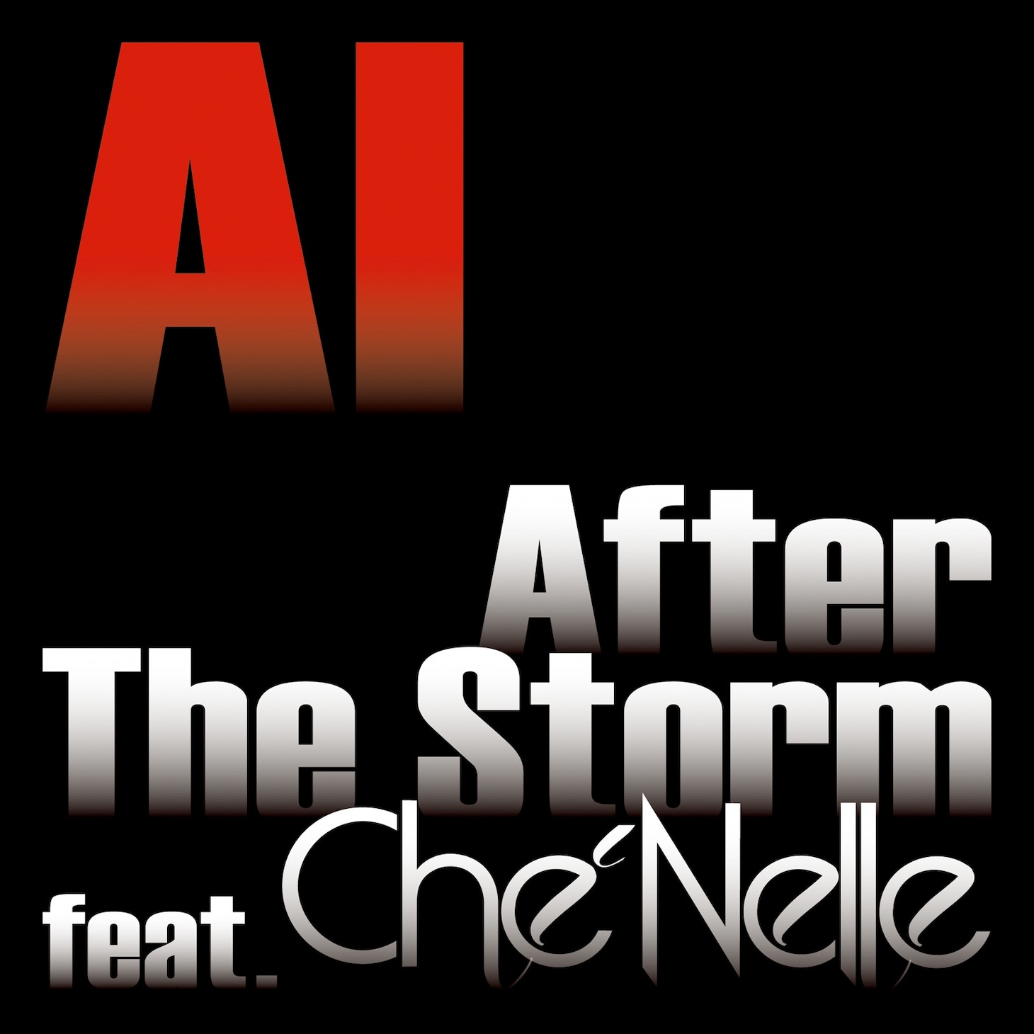AI「After The Storm feat. シェネル」配信ジャケット