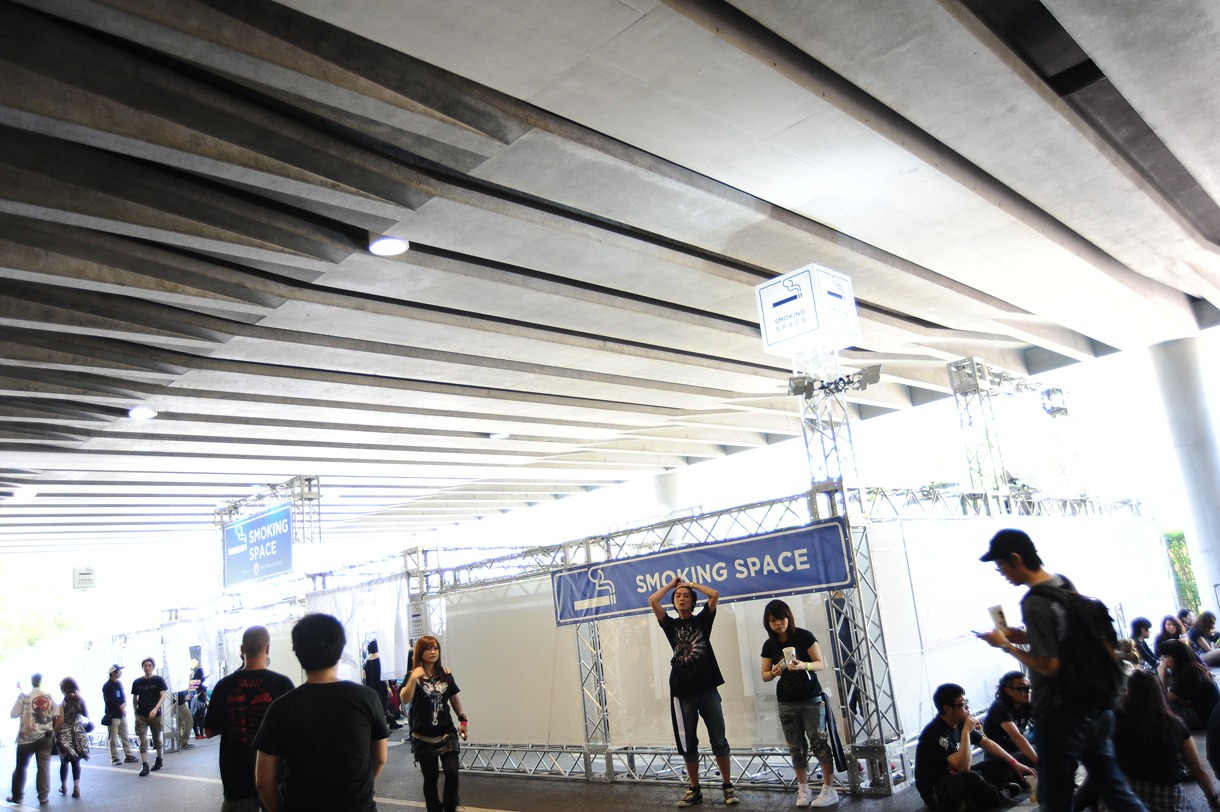「Ozzfest Japan 2013」会場の様子。 (C)Ozzfest Japan