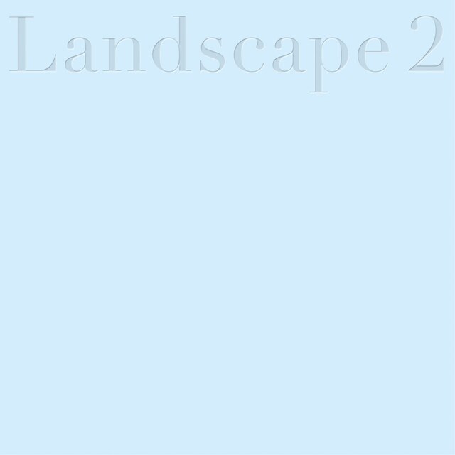 南壽あさ子「Landscape2 南壽あさ子×かくたみほ」ジャケット