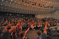 終演後の様子。