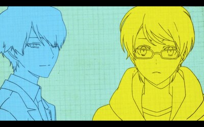 livetune adding Fukase（from SEKAI NO OWARI）「Take Your Way」ビデオクリップのワンシーン。