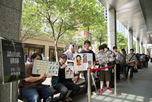 イベントに参加した台湾のSKE48ファン。（C)AKS