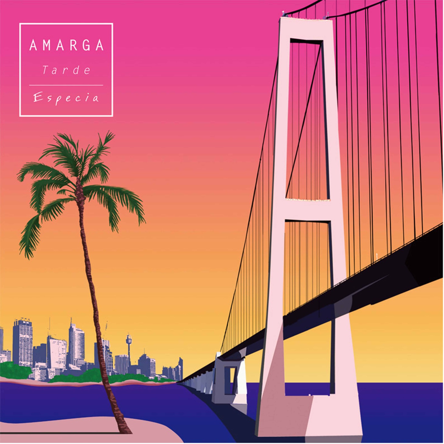 Especia「AMARGA-Tarde-」ジャケット。