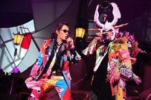 米米CLUB「大天然祭-大漁歌い込み-」ライブシーン