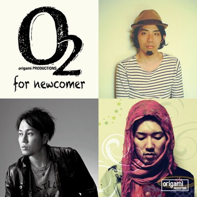 「origami PRODUCTIONS O2 for newcomer feat. vusik, Kan Sano & Hiro-a-key」キービジュアル