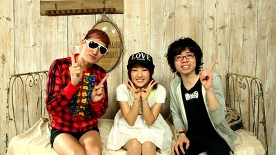 （写真左より）たなしん、高橋みなみ、のび太。 （C）関西テレビ