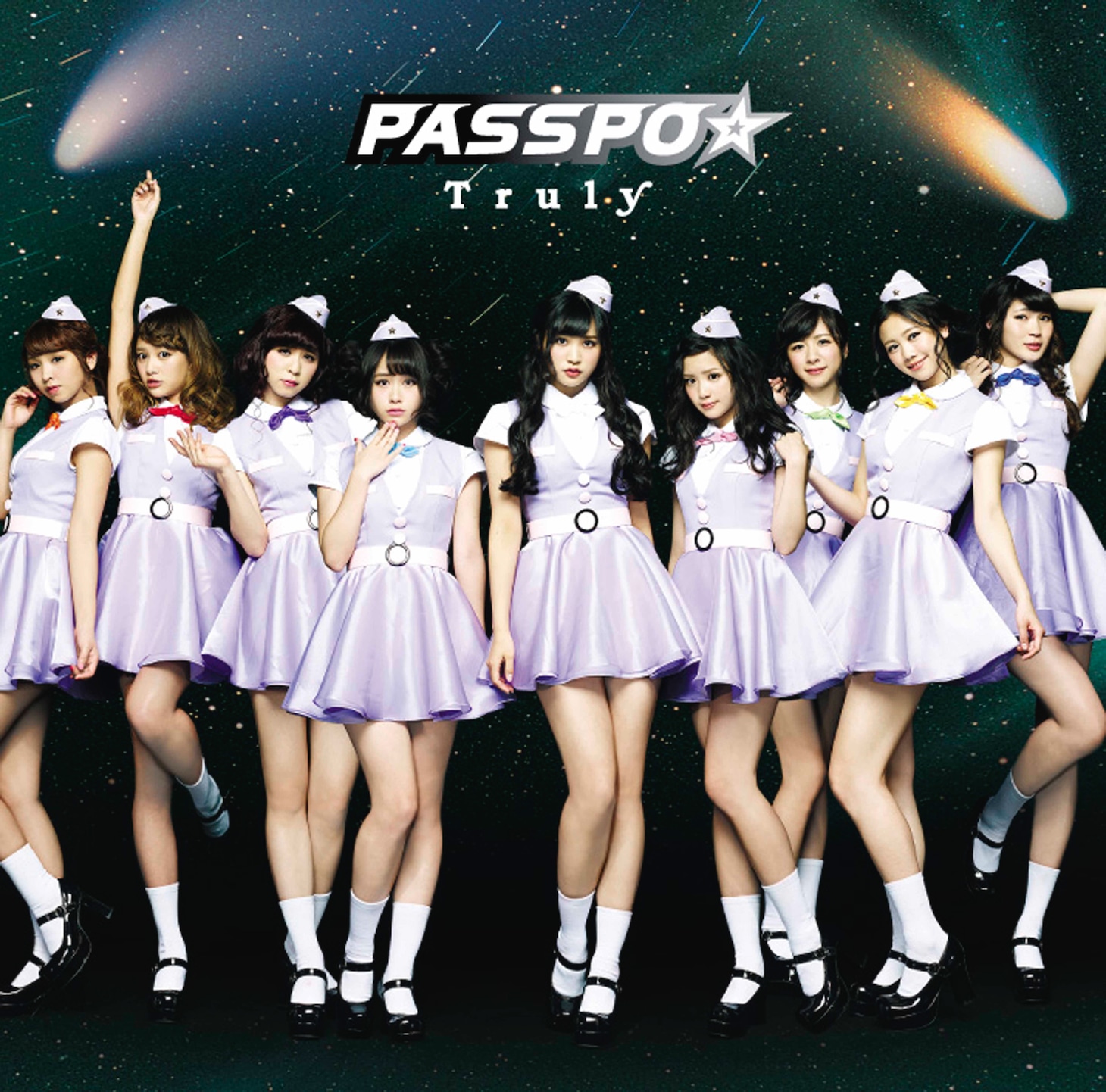 PASSPO☆「Truly」ファーストクラス盤ジャケット