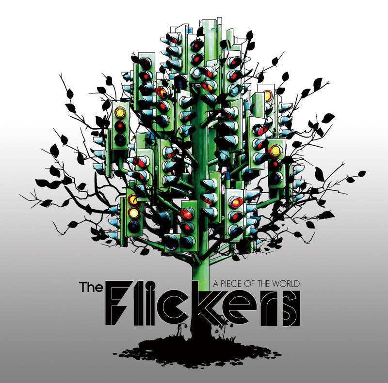 The Flickers「A PIECE OF THE WORLD」ジャケット