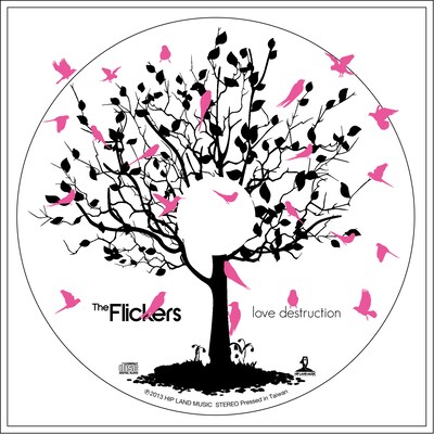 The Flickersライブ会場限定シングルジャケット