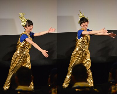 咲良菜緒のぎこちないロボットダンス。