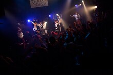 5月26日に東京・club asiaで行われた夜公演「BiS48」の様子。