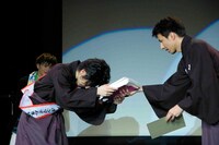 5月26日に東京・池袋アムラックスホールにて行われた「BULLET TRAIN FANMEETING Vol.03 ～アムラックスで一旦クライMAX!!～」の様子。