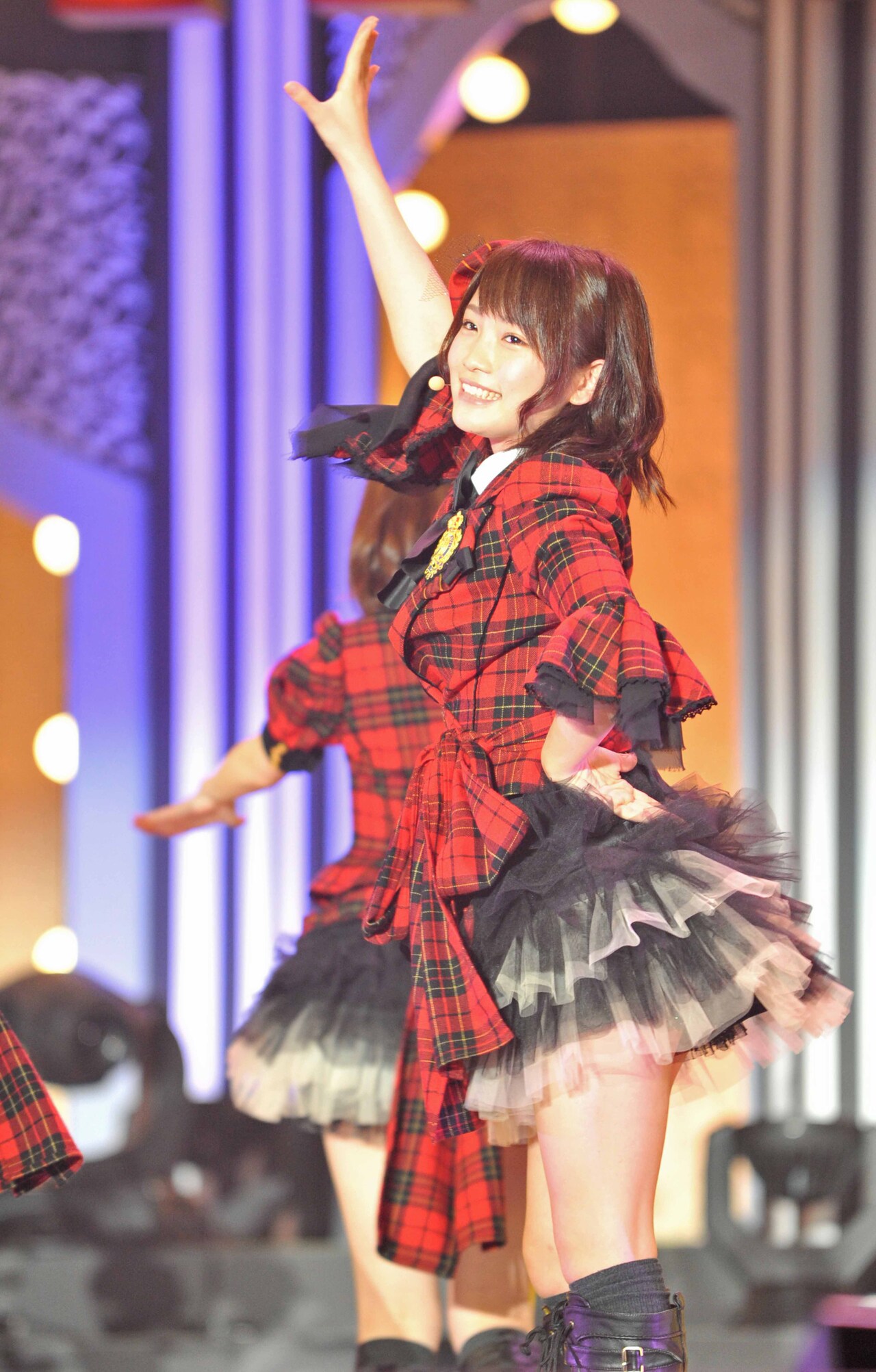 AKB48　川栄李奈　バラ売り AKB48 川栄李奈 生写真 ギンガムチェック 中古 ブロマイドの通販