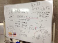 「首都移転計画」PVに登場する「首都移転計画ボード」。