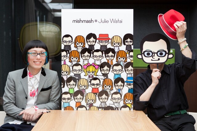 左からタカハシヒロユキ、マスヤマコム。