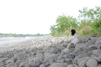 アニメ「惡の華」第9話に登場する桐生市内の風景。