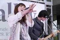 昨日5月29日に行われたフリーライブの様子。