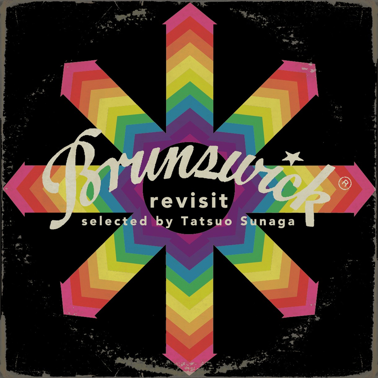 V.A.「REVISIT – Brunswick - selected by Tatsuo Sunaga」配信ジャケット