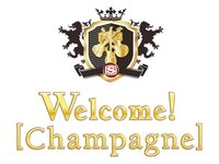 「Welcome! [Champagne]」ロゴ