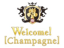 「Welcome! [Champagne]」ロゴ