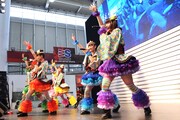 「チームしゃちほこ World Premium Japan Tour」MEGA WEB トヨタシティショウケース公演の様子。