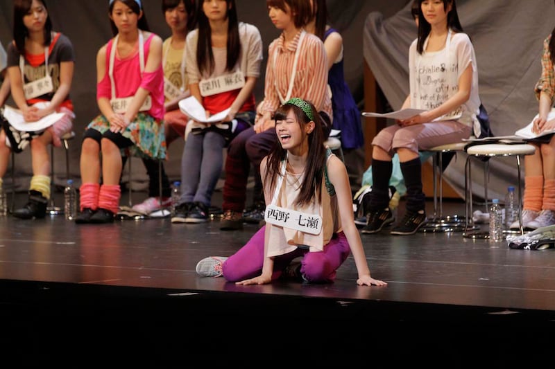 6月2日昼公演の「16人のプリンシパル deux」1幕より、西野七瀬。