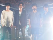 スタジオライブ収録時の9mm Parabellum Bullet。