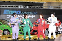 「映画『ワイルド・スピード EURO MISSION』イタ車お披露目式イベント」の様子。