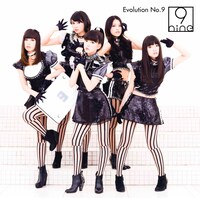9nine「Evolution No.9」通常盤ジャケット
