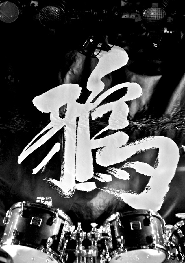 5月29日にリリースされた鴉のライブDVD「二○一三年三月十七日 収録」ジャケット。