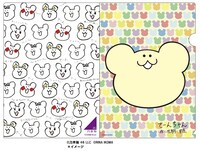 生駒里奈デザインの「てーんちゃん」クリアファイル。