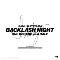 「ISAMU KATAYAMA BACKLASH NIGHT "One Decade and a Half"」ロゴ