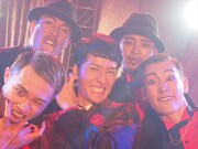 KEITA「Magic」収録時のオフショット。