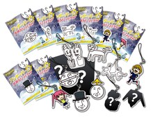 「EXIT TUNES PRESENTS フリーバム～フリーダムに歌ってみた～」に数量限定でランダム封入される「アンダーバー星住民ラバーストラップ」。