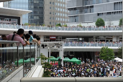 私立恵比寿中学「春のとんでんツアーファイナル ～始まりを覚えていますラララ～」の様子。