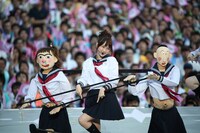 BKA7川栄李奈による「ハステとワステ」の模様。(c)AKS