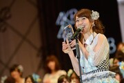 総選挙2位を獲得したAKB48大島優子。(c)AKS