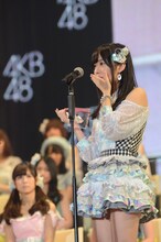 総選挙1位を獲得したHKT48指原莉乃。(c)AKS