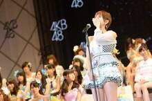 総選挙5位を獲得したAKB48篠田麻里子。(c)AKS
