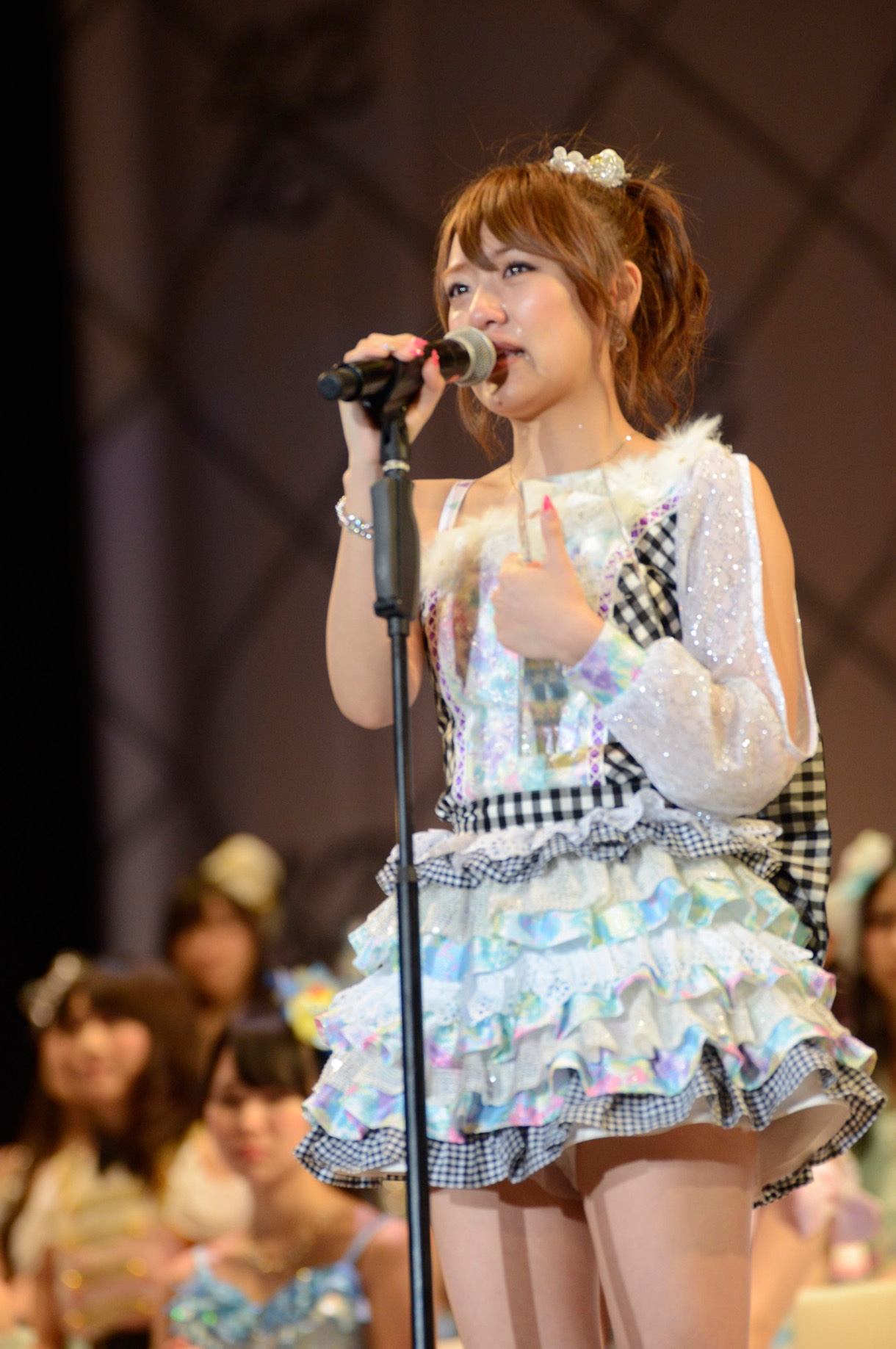 総選挙8位を獲得したAKB48高橋みなみ。(c)AKS
