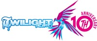 「TWILIGHT RECORDS 10th Anniversary」ロゴ