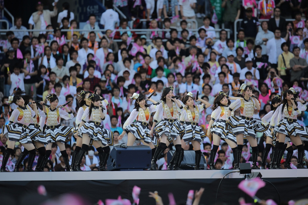 SKE48が新曲「美しい稲妻」を初披露。(c)AKS