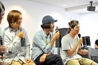 Ko-hey、Ko-ta、GOI（左から）