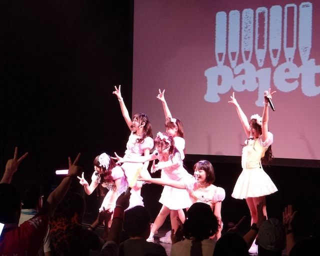 palet「palet 1st Anniversary Live」の模様。