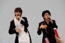 左からタカシ、コーイチ。