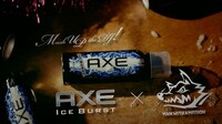 「AXE ICE BURST」×MAN WITH A MISSION「Mash UP the DJ!」スペシャルムービーのワンシーン。